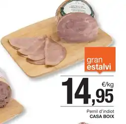 BonpreuEsclat CASA BOIX Pernil d'indiot oferta
