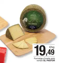 BonpreuEsclat EL PASTOR Formatge d'ovella amb romaní oferta