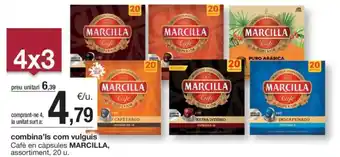 BonpreuEsclat MARCILLA Cafè en càpsules oferta