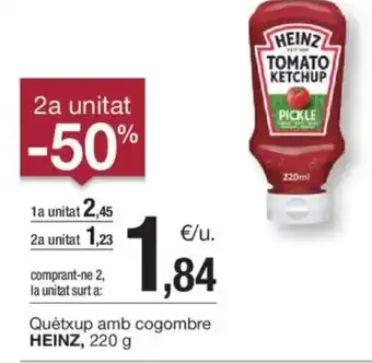 BonpreuEsclat HEINZ Quètxup amb cogombre oferta