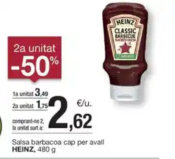 BonpreuEsclat HEINZ Salsa barbacoa cap per avall oferta