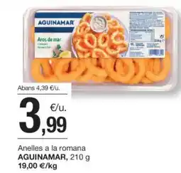 BonpreuEsclat AGUINAMAR Anelles a la romana oferta