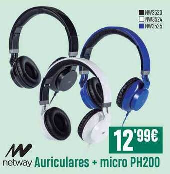PCBox Netway Auriculares + Micro PH200 oferta