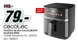 MediaMarkt Cecotec - freidora de aire decoffre oferta
