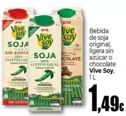 Unide Market Vivesoy - bebida de soja original oferta