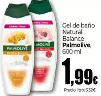 Unide Market Palmolive - gel de bano natural balance oferta