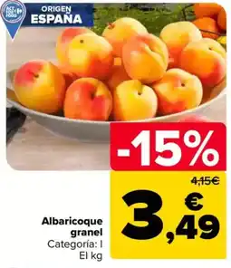 Carrefour Albaricoque granel oferta