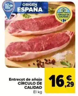 Carrefour CÍRCULO DE CALIDAD Entrecot de añojo oferta