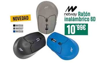PCBox Netway Ratón Inalámbrico 6D oferta