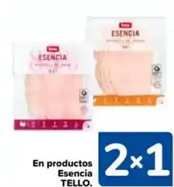 Carrefour TELLO En productos Esencia oferta