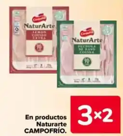 Carrefour CAMPOFRÍO En productos naturarte oferta