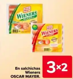 Carrefour OSCAR MAYER En salchichas Wieners oferta