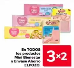 Carrefour ELPOZO En TODOS los productos Mini Bienestar y Envase Ahorro oferta