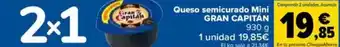 Carrefour GRAN CAPITÁN Queso semicurado Mini oferta