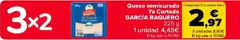 Carrefour GARCÍA BAQUERO Queso semicurado Ya Cortado oferta