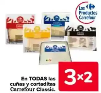 Carrefour En todas las cuñas y cortaditas carrefour classic oferta