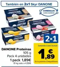 Carrefour DANONE Proteínas oferta