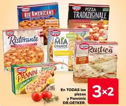 Carrefour DR.OETKER En todas las pizzas y panninis oferta
