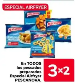 Carrefour PESCANOVA En todos los pescados preparados especial airfryer oferta