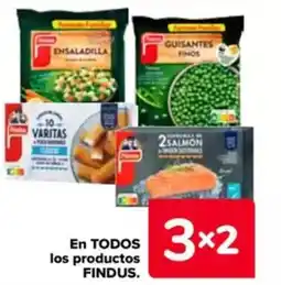 Carrefour FINDUS En todos los productos oferta