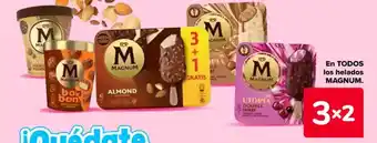 Carrefour MAGNUM En todos los helados oferta