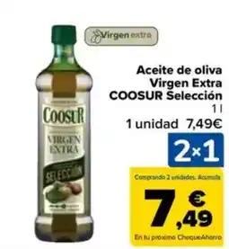 Carrefour COOSUR Aceite de oliva Virgen Extra Selección oferta