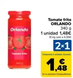 Carrefour ORLANDO Tomate frito oferta