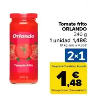 Carrefour ORLANDO Tomate frito oferta