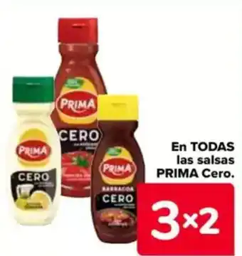 Carrefour PRIMA En todas las salsas cero oferta