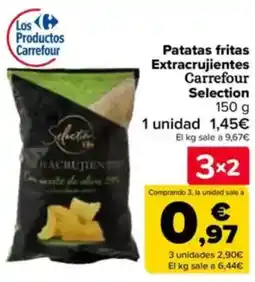 Carrefour Patatas fritas Extracrujientes Carrefour Selection oferta