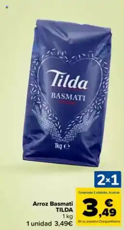 Carrefour TILDA Arroz Basmati oferta