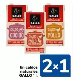 Carrefour GALLO En caldos naturales oferta