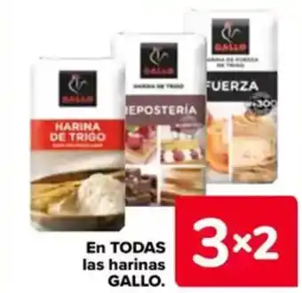 Carrefour GALLO En todas las harinas oferta