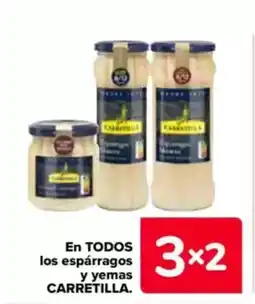 Carrefour CARRETILLA En todos los espárragos y yemas oferta