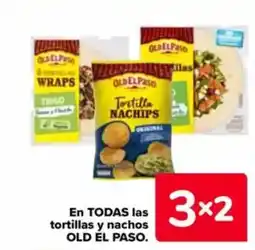 Carrefour OLD ÉL PASO En todas las tortillas y nachos oferta