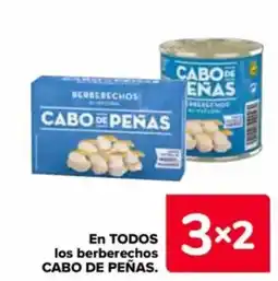 Carrefour CABO DE PEÑAS En todos los berberechos oferta