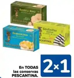 Carrefour PESCANTINA En todas las conservas oferta