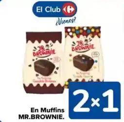 Carrefour MR.BROWNIE En Muffins oferta