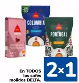 Carrefour DELTA En todos los cafés molidos oferta
