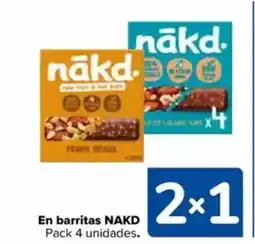 Carrefour NAKD En barritas oferta
