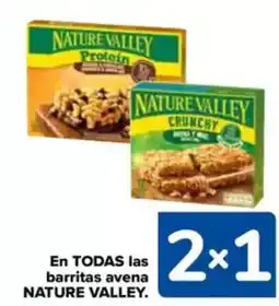 Carrefour NATURE VALLEY En todas las barritas avena oferta