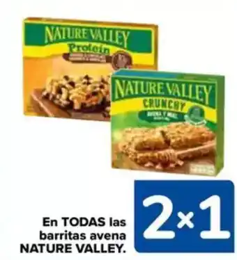 Carrefour NATURE VALLEY En todas las barritas avena oferta