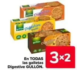 Carrefour GULLÓN En todas las galletas digestive oferta