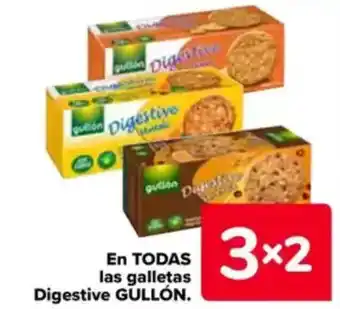 Carrefour GULLÓN En todas las galletas digestive oferta