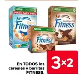 Carrefour FITNESS En todos los cereales y barritas oferta
