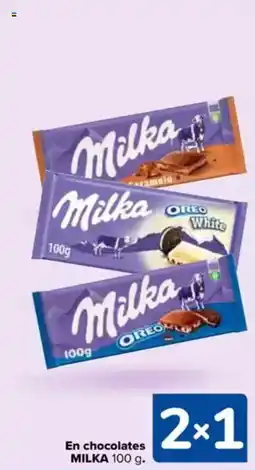 Carrefour MILKA En chocolates oferta