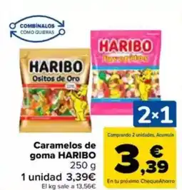 Carrefour HARIBO Caramelos de goma oferta