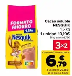 Carrefour NESQUIK Cacao soluble oferta