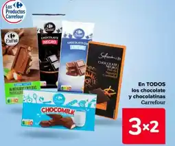 Carrefour En todos los chocolate y chocolatinas carrefour oferta