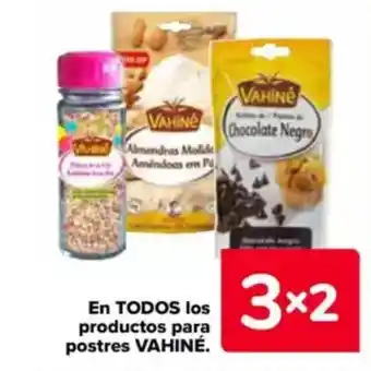 Carrefour VAHINÉ En todos los productos para postres oferta